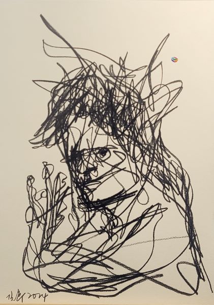 [2024] Untitled, Graphite on paper, Size Unknown